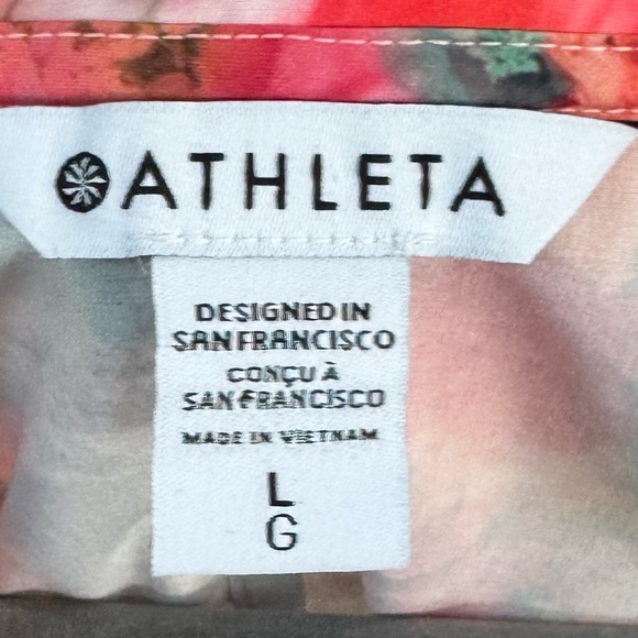 Athleta Womens Floral Marlow Romper - Picture 7 of 12